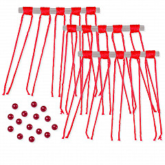 ZEBCO Faden Perlenstopper #midi #15pcs
