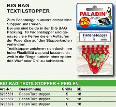 Paladin Textilstopper Big Bag Größe #S