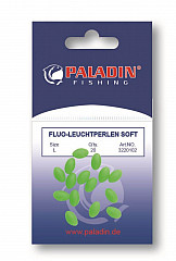 Paladin Gummiperlen Fluo #Soft -L- 20pcs