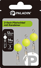 Paladin Pilotwirbel ø #12mm #schwarz