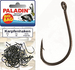 Paladin Big Bag Öhr Karpfenhaken 4 - 45