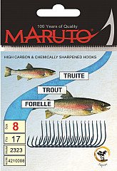 Maruto Haken #Lose #Forelle_Blau #08