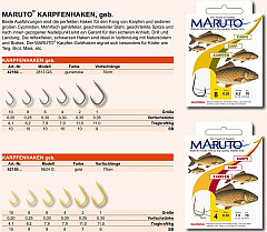 Maruto Haken Karpfen Größe  2 Gunsmoke