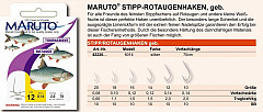 Maruto Haken Stipp Rotauge Größe 16