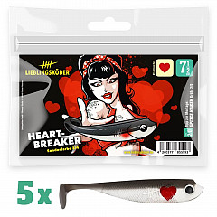 Lieblingsköder Shad -75mm #Heartbreaker