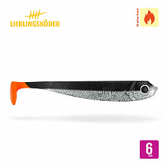 Lieblingsköder Shad -60mm #Black Shadow