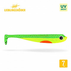 Lieblingsköder Shad -70mm #Green Lemon