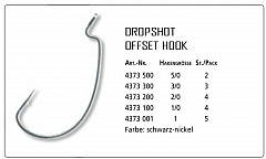 Quantum DropShot Offset Haken 5/0-2er SB