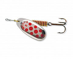 Mepps Aglia Spinner Comet silber rot #3