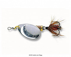 Mepps Spinner Aglia #Fliege #silber #1