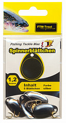 FTM Spinnerblättchen #2 #Silber