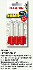 Paladin Big Bag Heringsbleie rot-weiß 40