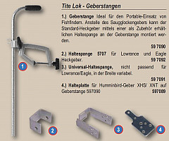 Tite Lok Haltespange Lowrance-Eagle Vari