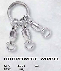 Rhino HD Dreiwege Wirbel 80mm