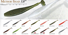 Illex Method Shad 3,8" - Ayu