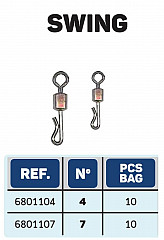 Vorteks Swing Swivel Größe 4