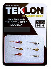 Grauvell Teklon Tungsten Nymphen Set