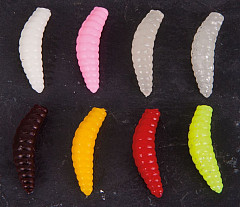 Iron Trout Bee Maggots 25mm rot