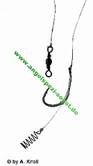 Spiral-Hair-Rig (Teigspirale) Größe 1