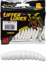 FTM Lifter Lures #Larvy #Cheese #weiss