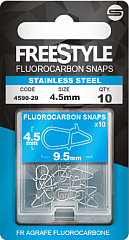 SPRO Freestyle Fluoro Snaps #4.5mm