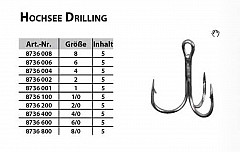 Sänger Drillinge SPECITEC #Nickel #1/0