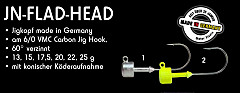 Eisele Twister JN Jig Flad Head 6/0 - 20
