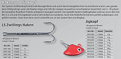 Iron Claw System Schlitten Jigkopf 18g