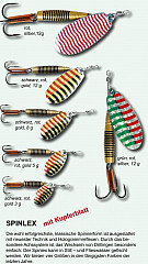Paladin Spinlex Spinner 3g gr - rt - si
