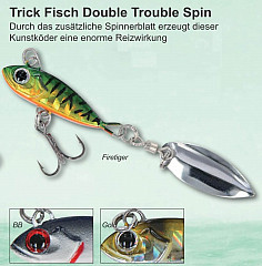 Trick Fisch Trouble Spin II 7cm -5g Gold