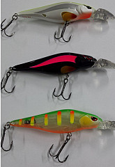 Paladin Wobbler Evil Eye 9cm Grün-Orange