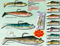 Trick Fisch Soft Jig 65g 15cm Hecht