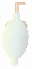 Buldo Wasserkugel -oval #15g P-Weiss