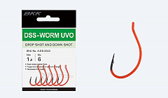 BKK Haken #DSS_Worm_UV Dropshot #1