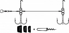 VMC Pike Rig #Screw #Light #5_10_15g