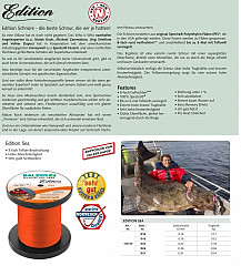 Balzer Schnur Edition SEA Orange ø 31er