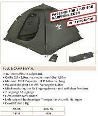 Balzer Pull & Camp XXL Bivy