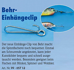 Behr SB Einhängeclip 10pcs