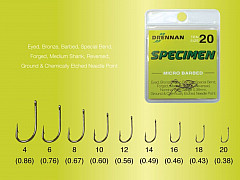 Drennan Öhrhaken Lose Specimen 14 mit WH