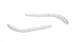 Libra Lures #Fatty_D_Worm_65 #Garlic #Wh