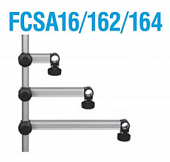 Fix-2 450er FCS Adapterarm 90Grad 400mm