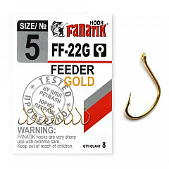 Fanatik Haken FF-22G #Feeder #05 #09mm