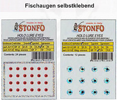 Stonfo Holo Reflex Klebeaugen 3,5mm rot