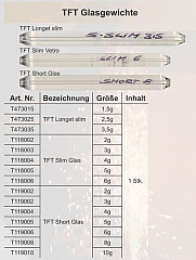 Tubertini TFT Slim Glas #5g 1pcs