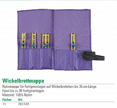 Wickelbrettmappe für #30_Stipp_Vorfächer