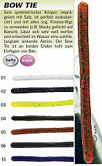 Hart Wacky Worm Bow Tie 125mm Farbe 15