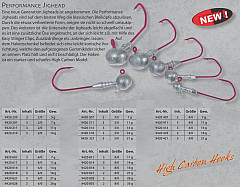 Iron Claw Performance Jigheads 2/0 14g