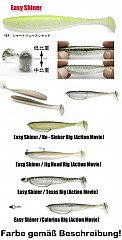 Keitech Easy Shiner 8 20cm Chartreuse