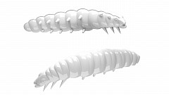 Libra Lures #Larva_30 #Garlic #White