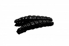 Libra Lures #Larva_30 #Garlic #Schwarz